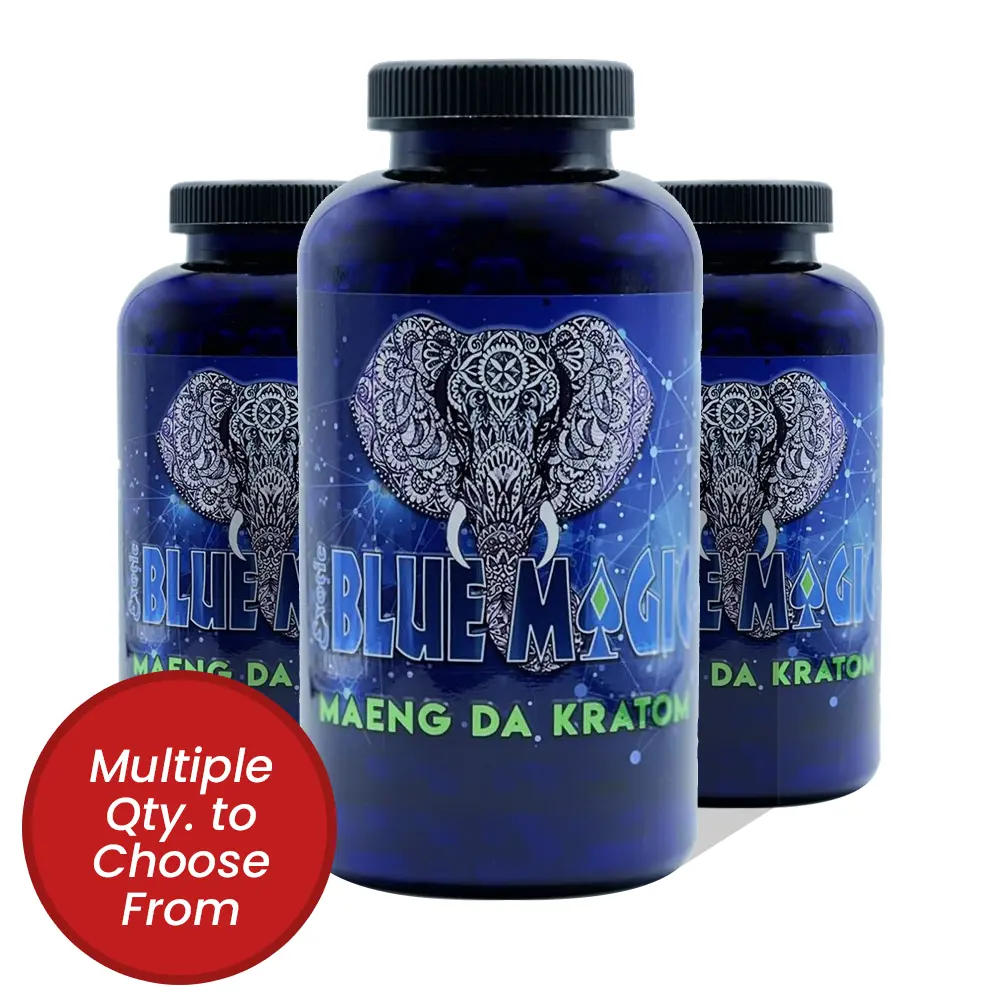 Blue Magic Maeng Da Kratom Capsules