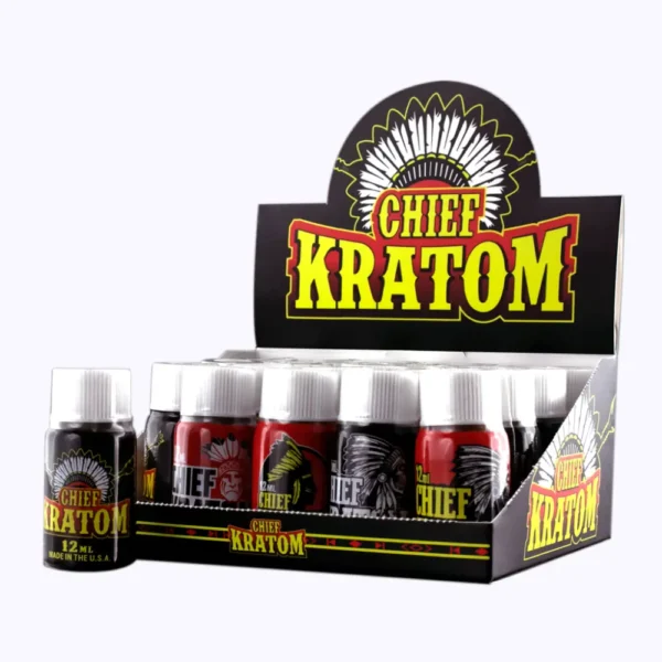 Chief Kratom Extract Shot | Display Box
