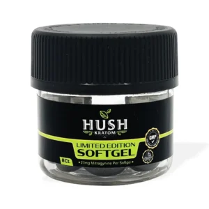 Hush Kratom limited edition XL Soft Gel Capsules