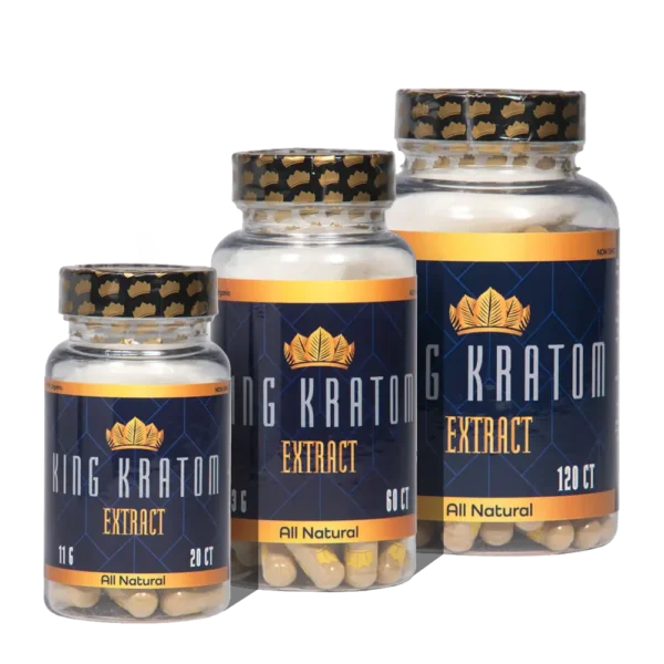 King Kratom Extract Capsules