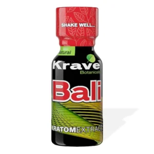 Krave Bali Kratom Extract Liquid Shot