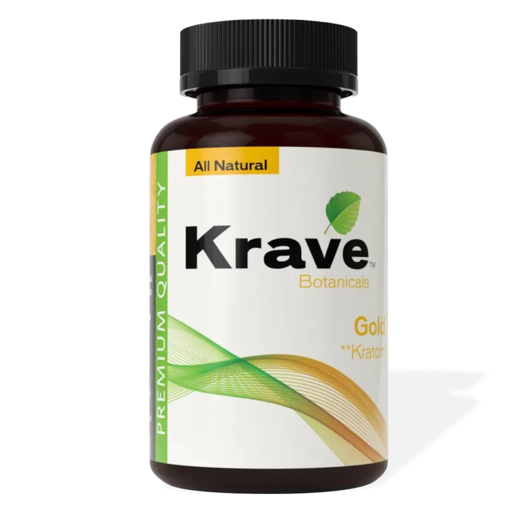 Krave Gold Kratom Capsules