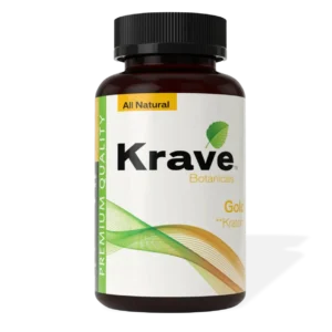 Krave Gold Kratom Capsules