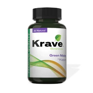 Krave Green Malay Kratom Capsules