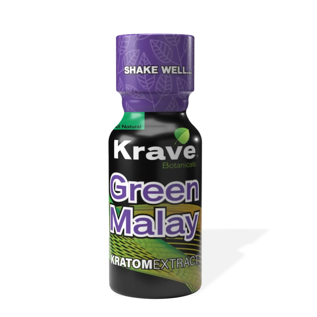 Krave Kratom Green Malay Extract Shot