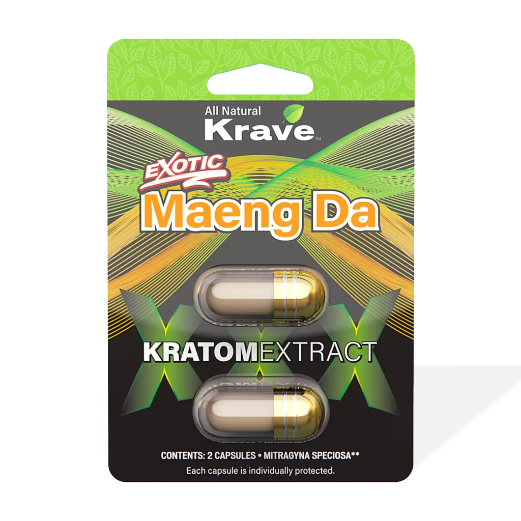 Krave Maeng Da Kratom Extract Capsules