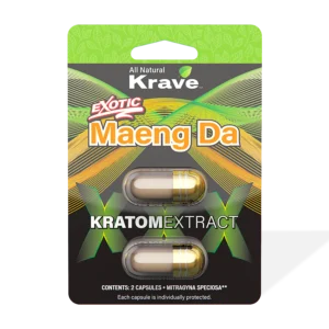 Krave Maeng Da Kratom Extract Capsules