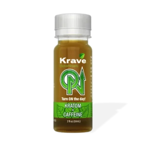 Krave ON Kratom Caffeine Shot