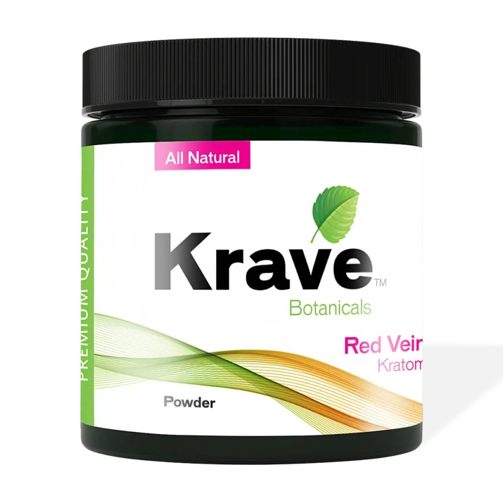 Krave Red Vein Kratom Powder