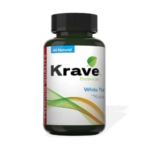 Krave White Thai Kratom Capsules