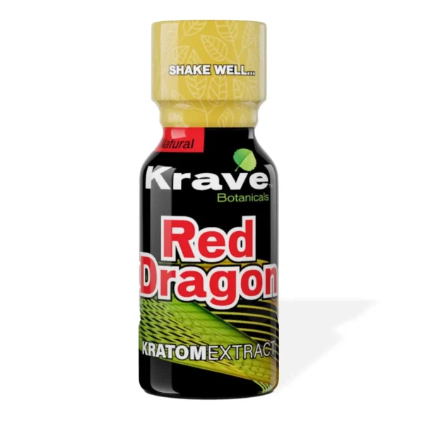 Krave Red Dragon Kratom Extract Shot