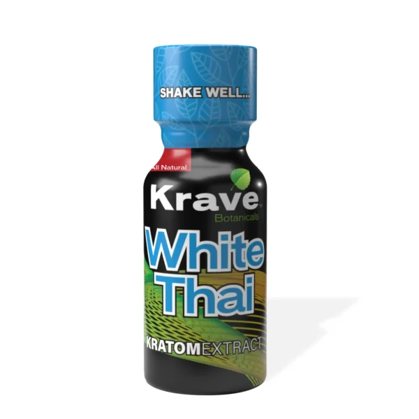 Krave White Thai Kratom Extract Shot