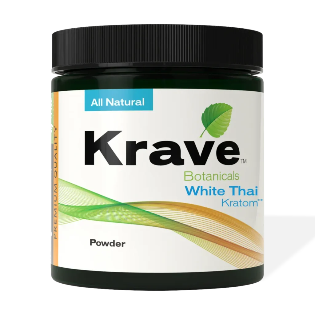 Krave White Thai Kratom Powder