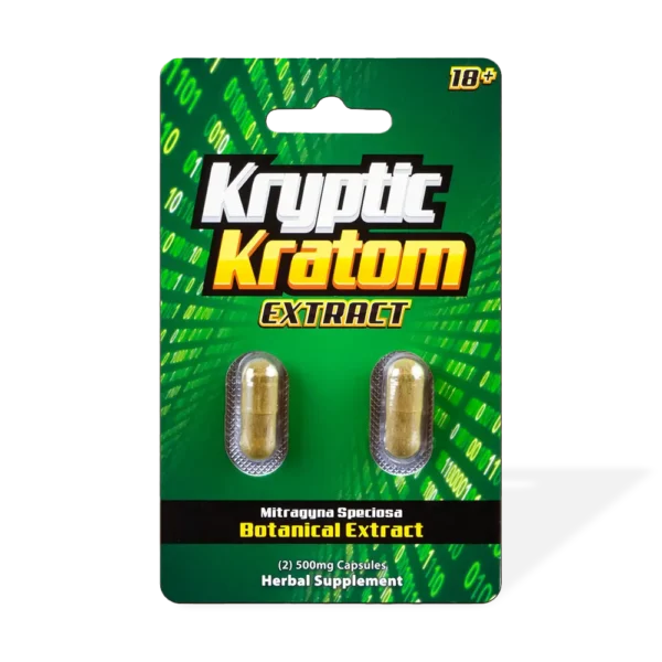 Kryptic Kratom Extract Capsules