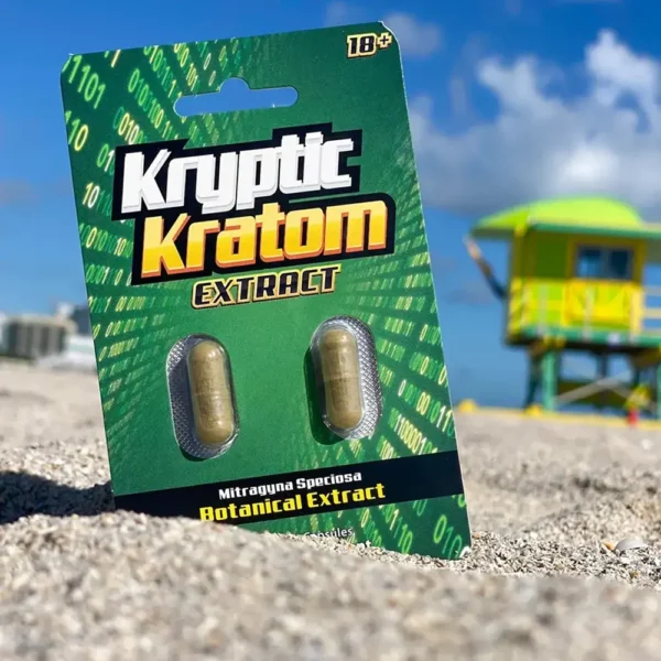 Kryptic Kratom Botanical Extract Capsules
