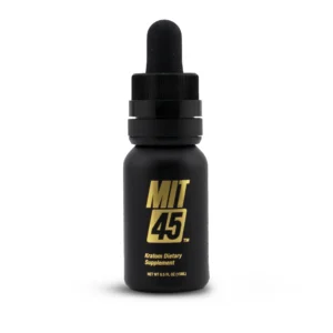 MIT45 Gold Kratom Extract Shot 15 ml Front