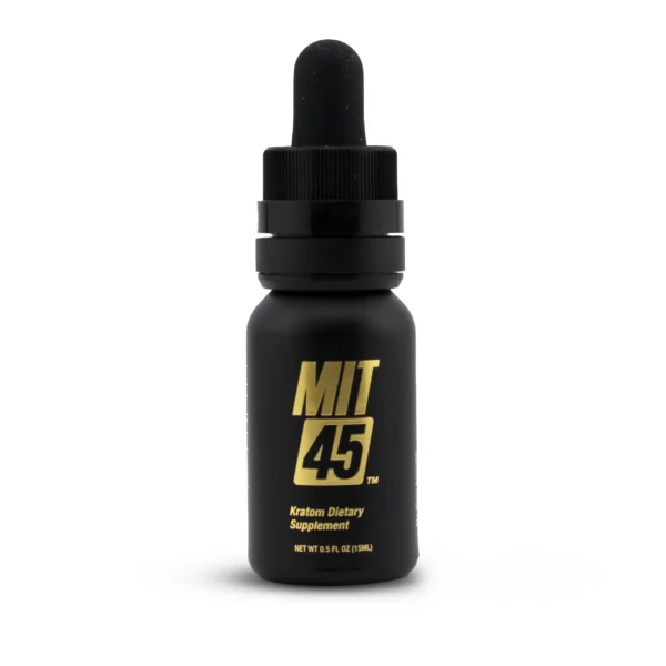 MIT45 Gold Kratom Extract Shot 15 ml Front