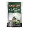 OPMS Silver Green Vein Malay Kratom Powder - 16 oz