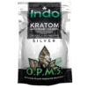 OPMS Silver White Vein Indo Kratom 480 Capsules