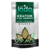 OPMS Silver White Vein Indo Kratom Powder 4 oz