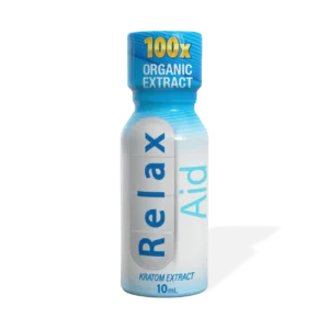 Relax Aid 100X Kratom Extract Shot