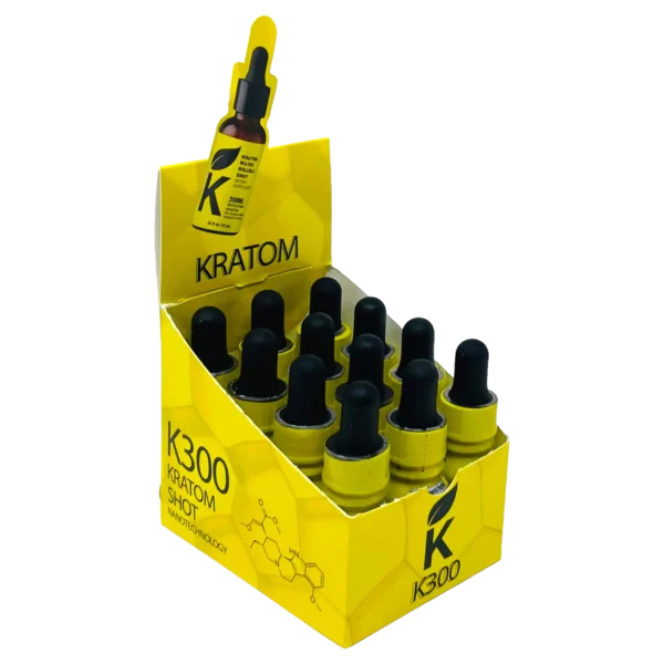 SMAK Kratom K300 Nano Extract Shot | Display Box