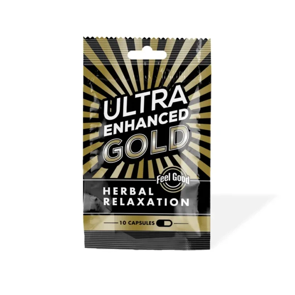 Ultra Enhanced Gold Kratom Capsules | 10 Count