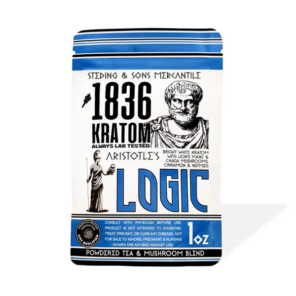 1836 Kratom Aristotle’s Logic Kratom Powder 1 oz