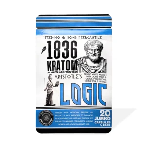 1836 Kratom Aristotle’s Logic Kratom 20 Capsules