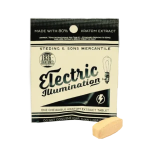 1836 Kratom Electric Illumination Chewable Extract Tablets