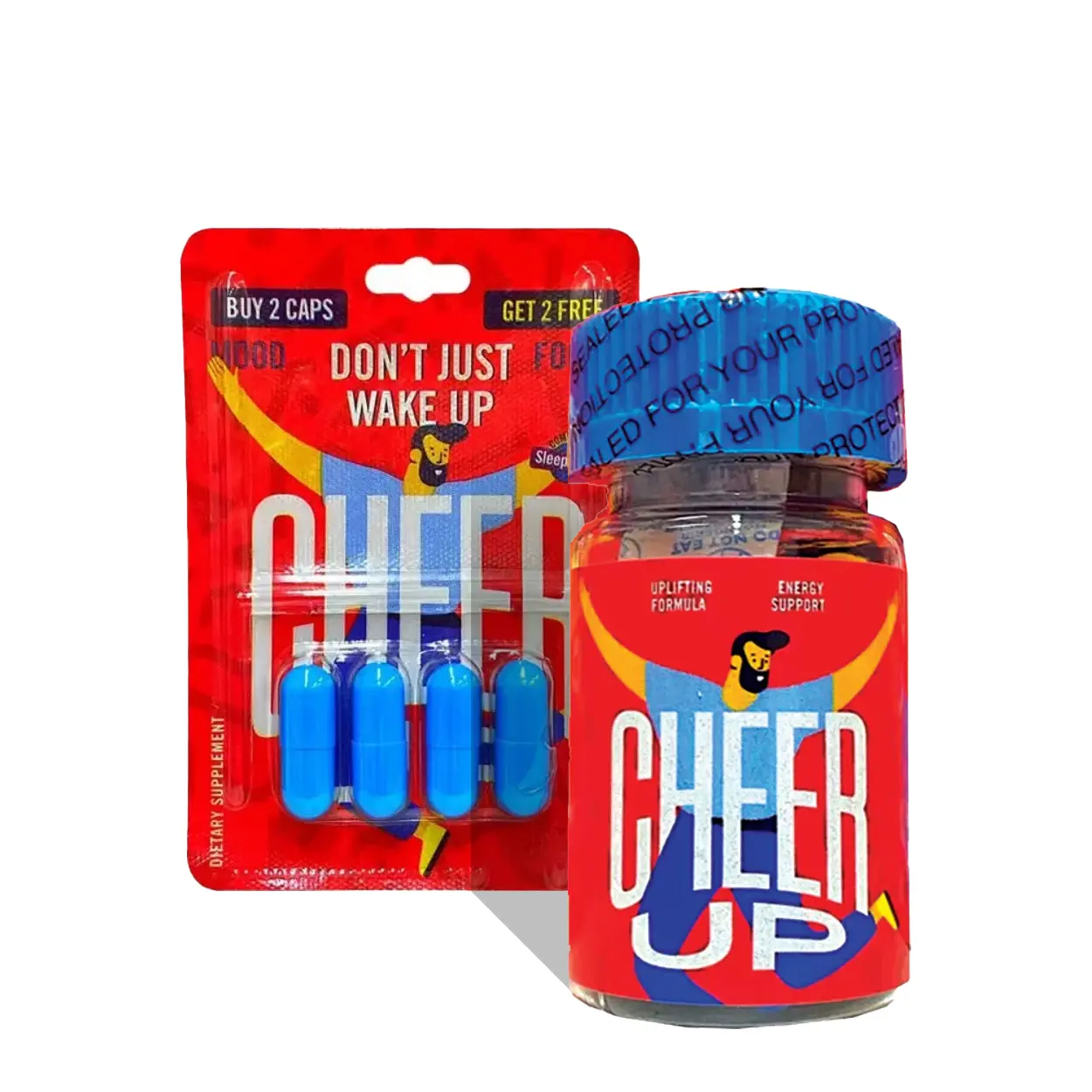 Cheer Up Uplifting Energy Support Capsules