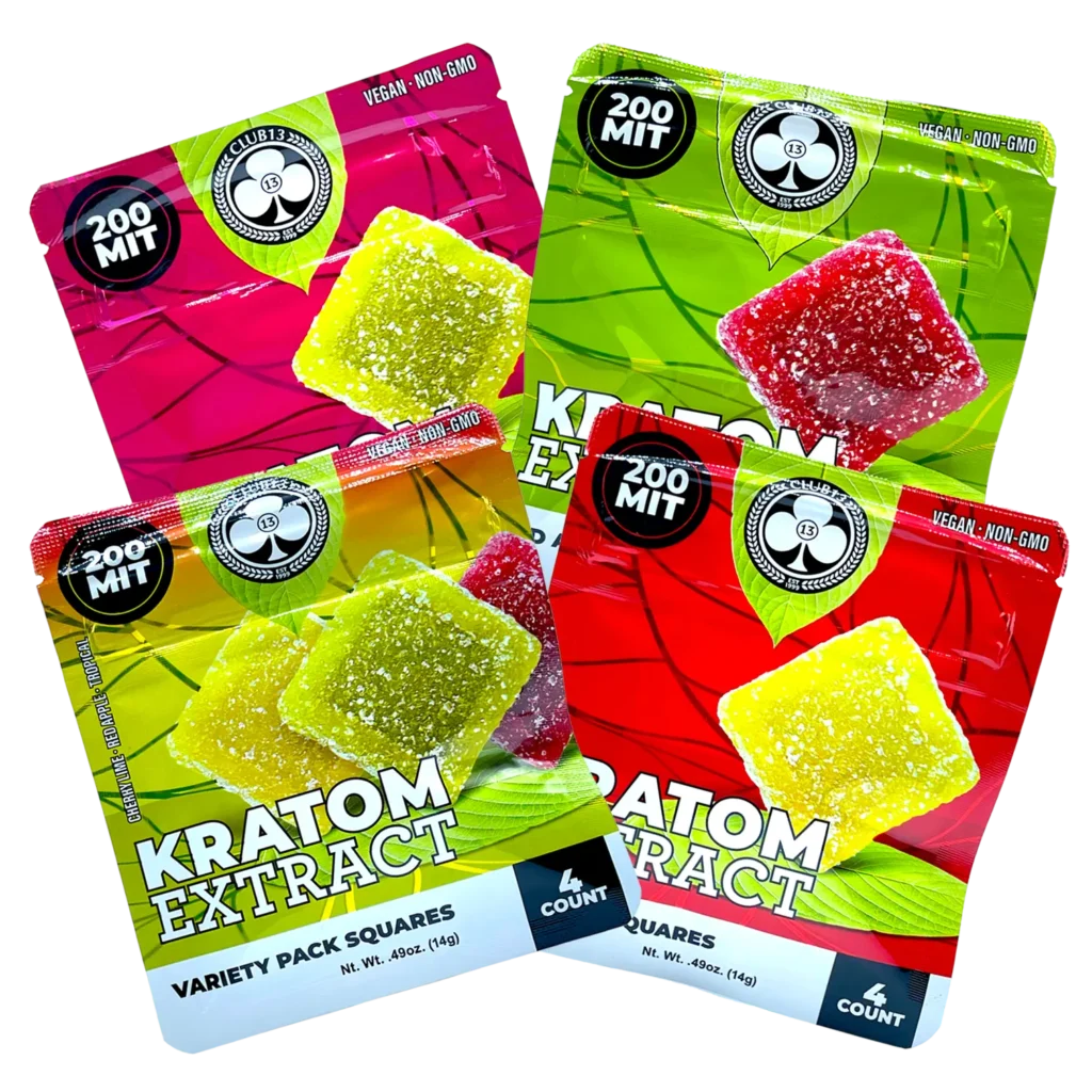 club-13-extract-kratom-gummies | 4 Flavors