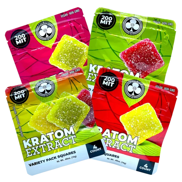 club-13-extract-kratom-gummies | 4 Flavors