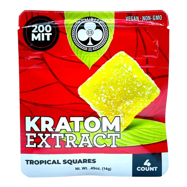 club-13-extract-kratom-gummies | TROPICAL SQUARES