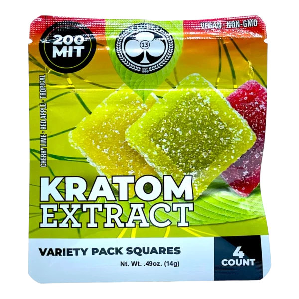 club-13-extract-kratom-gummies | VARIETY PACK SQUARES