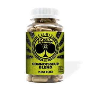 Club13 Extra Strength Connoisseur Blend Kratom Capsules