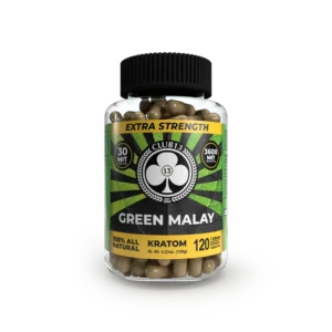 Club13 Extra Strength Green Malay Kratom Capsules