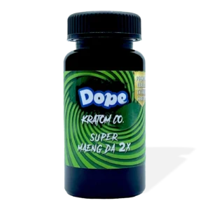 Dope Super Maeng Da 2X Kratom Extract Capsules