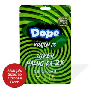 Dope Super Maeng Da 2X Kratom Extract Powder