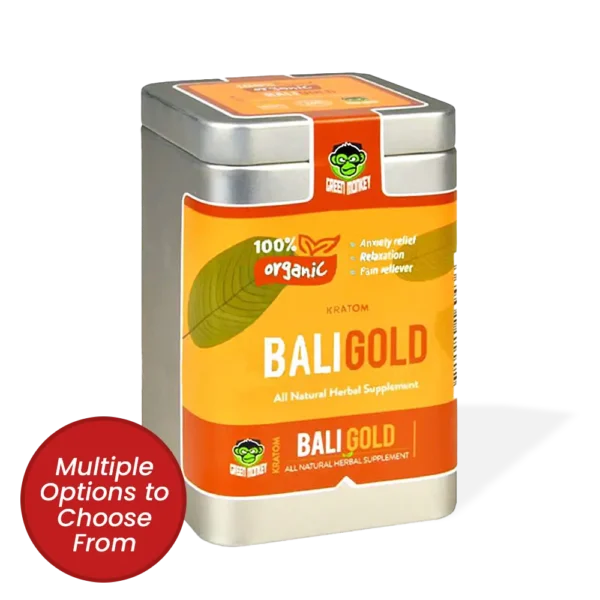Green Monkey Bali Gold Kratom Powder