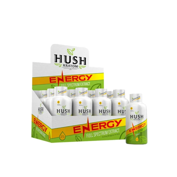 Hush Energy Full Spectrum Extract Shot Display Box