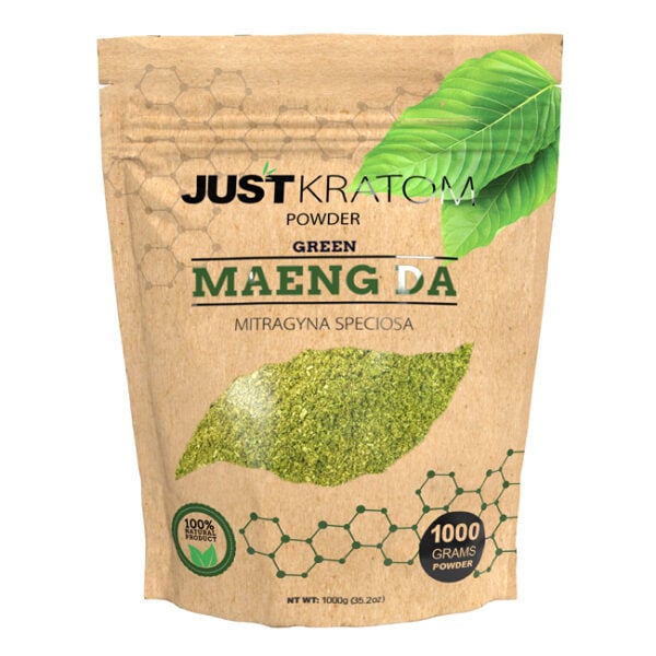 Just Kratom Green Maeng Da Kratom Powder 1000 Grams