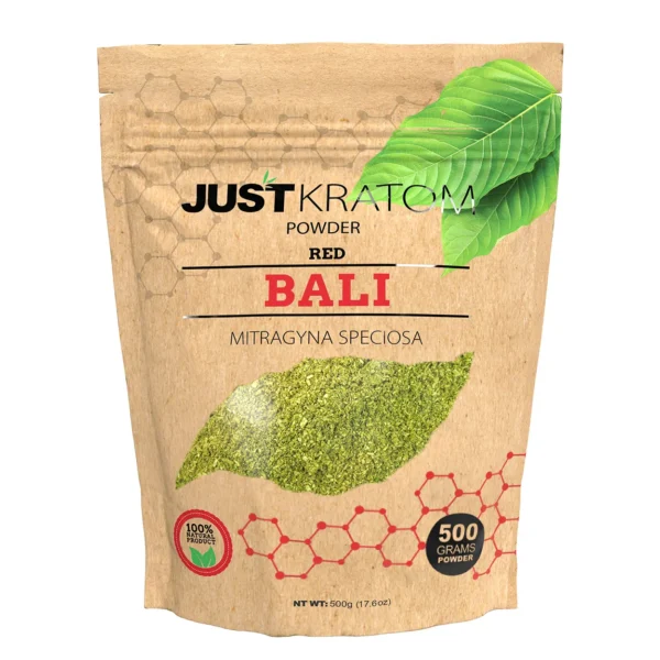 Just Kratom Red Bali Kratom Powder 500 Grams