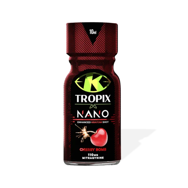 K-Tropix Nano Kratom Shot | Cherry Bomb Flavor