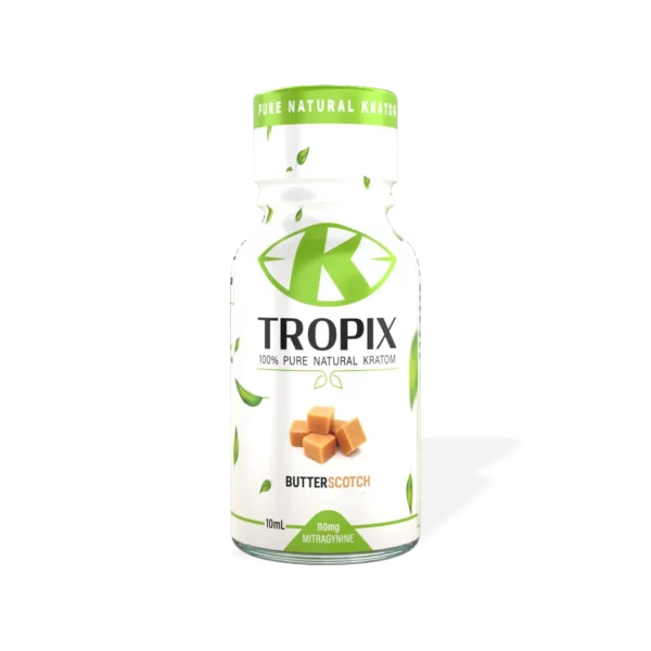 K-Tropix Pure Series Natural Kratom Shot | butterscotch