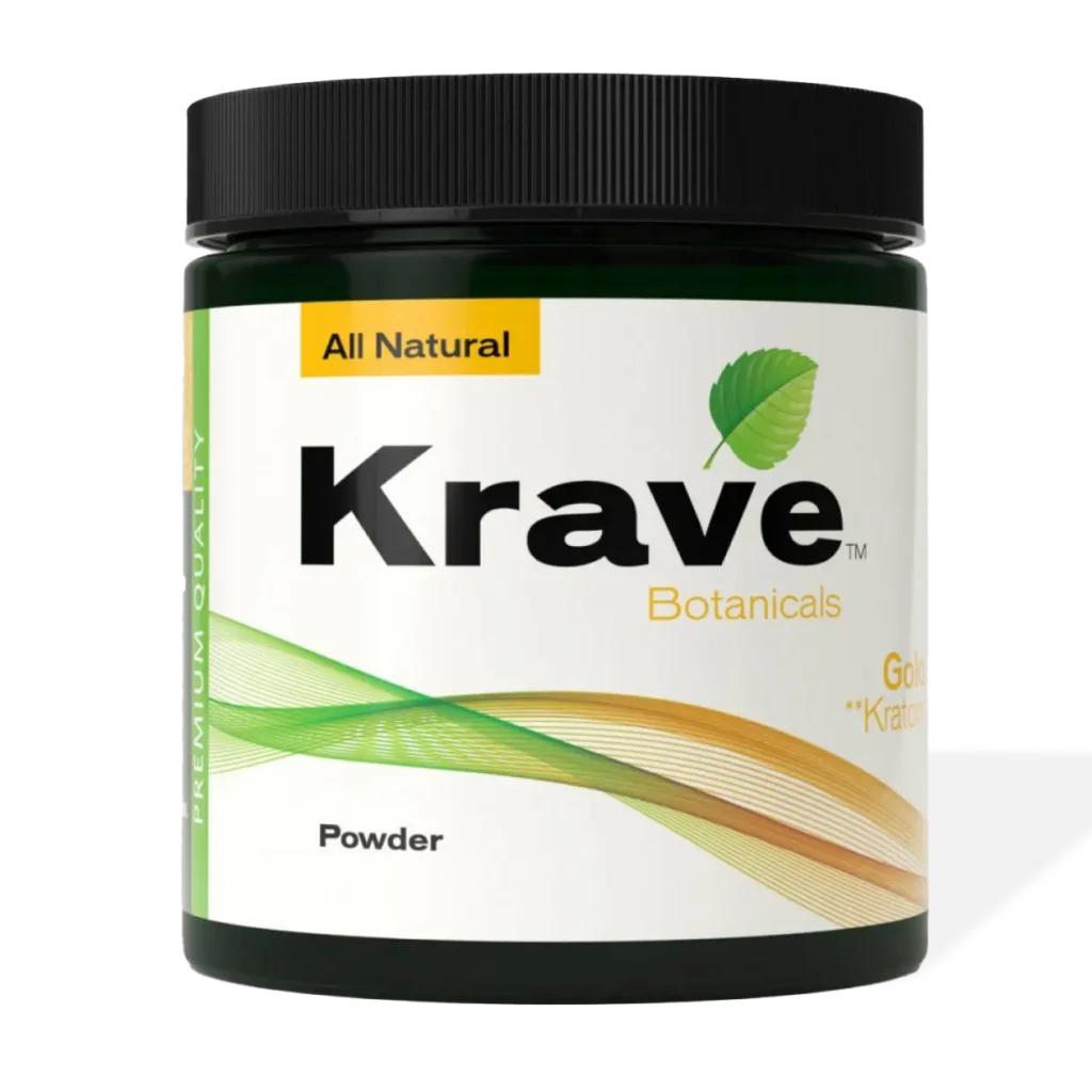 Krave Gold Kratom Powder