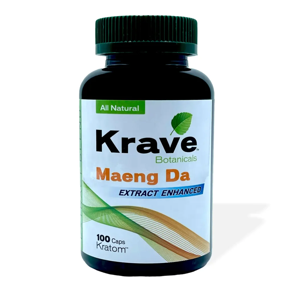 Krave Maeng Da Extract Enhanced Kratom Capsule