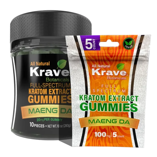 Krave Maeng Da Full Spectrum Kratom Extract Gummies