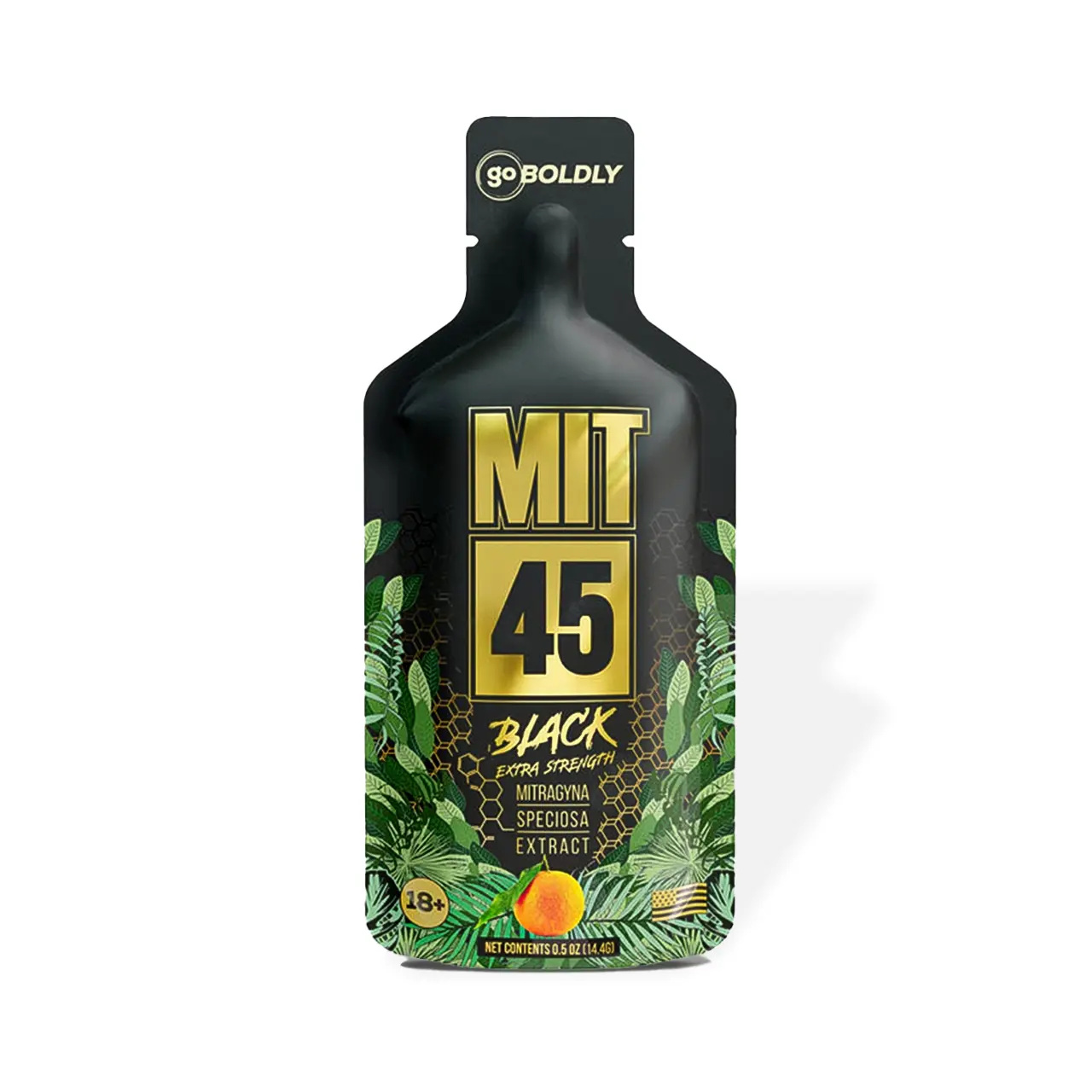 MIT 45 Go Boldly Black Extra Strength Liquid Gel