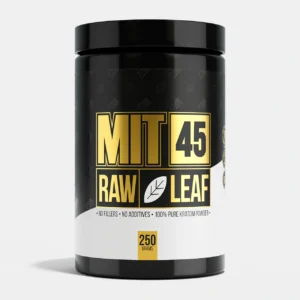 MIT 45 Raw White Leaf Kratom Powder 250 Grams